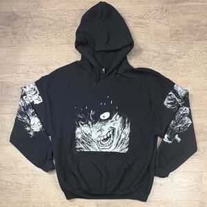 Ghost Supply Berserk Manga Panel Pullover Hoodie RARE Size XL Anime